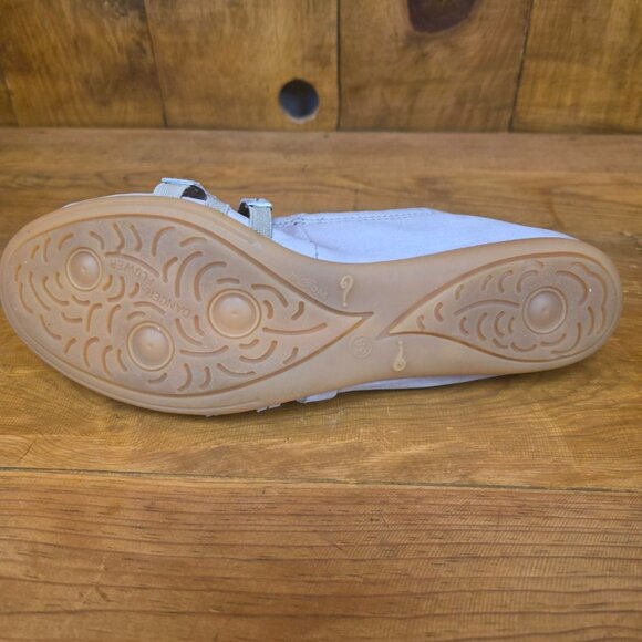 MIZ MOOZ JOPLIN OAT LEATHER BALLET FLATS SIZE EU 38 US7-7.5 - Picture 8 of 9
